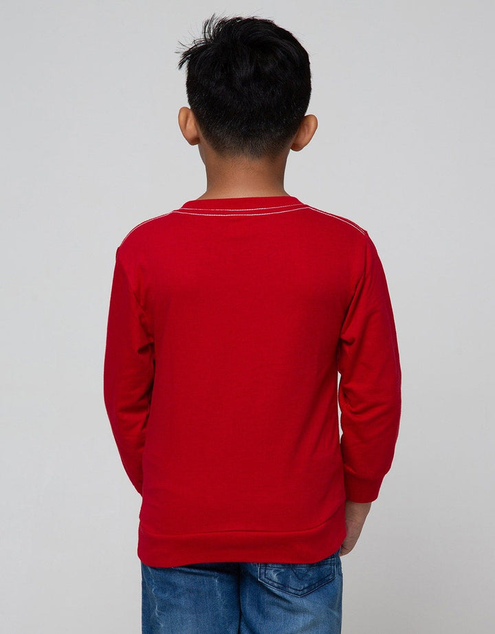 Little M Sweatshirt Long Sleeve Dino Stamps