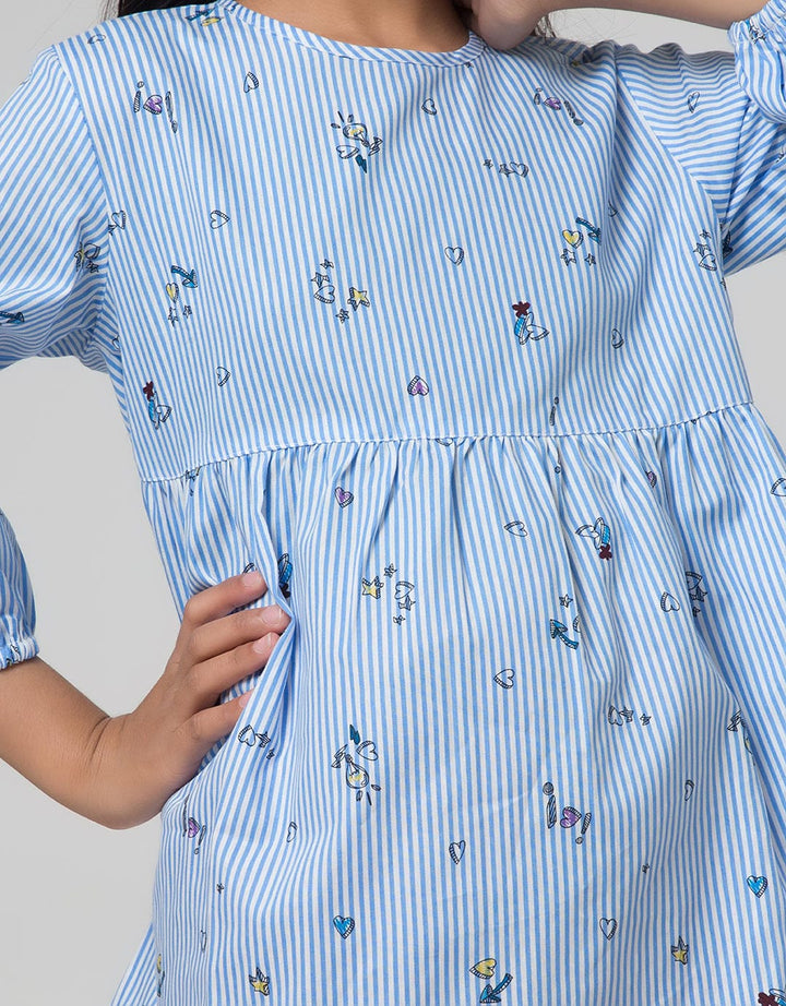 SS BLOUSE STRIPE