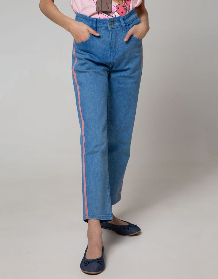 DENIM LONG PANTS