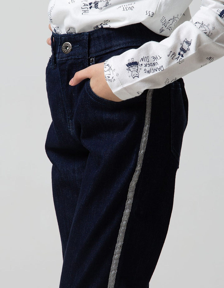 DENIM LONG PANTS