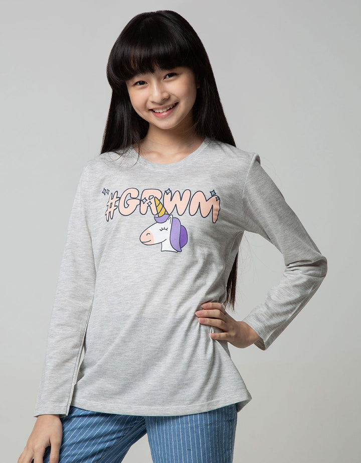 Nevada Long Sleeve Unicorn Head T-Shirt