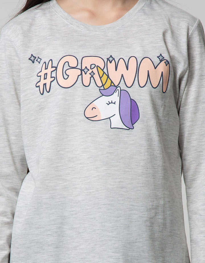 Nevada Long Sleeve Unicorn Head T-Shirt