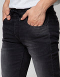 DENIM LONG PANTS