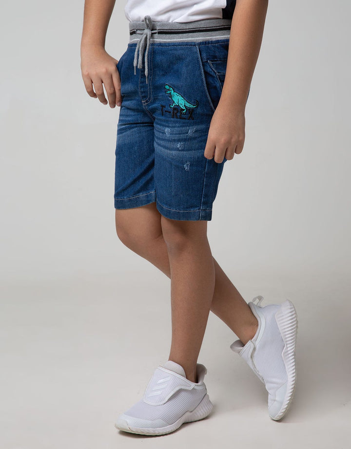 DENIM SHORT PANTS RI