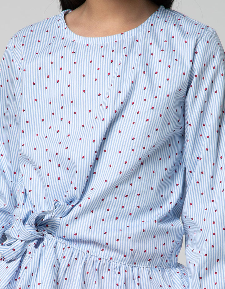 LS BLOUSE WOVEN