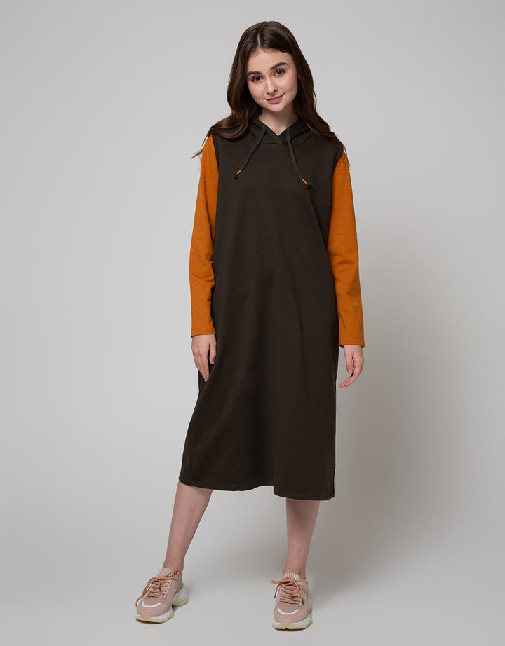 Nevada Long Sleeve Maxi Dress Basic Hijab