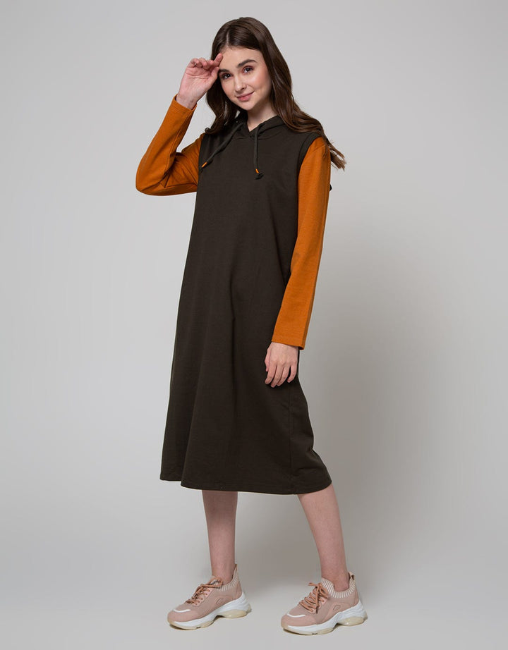Nevada Long Sleeve Maxi Dress Basic Hijab