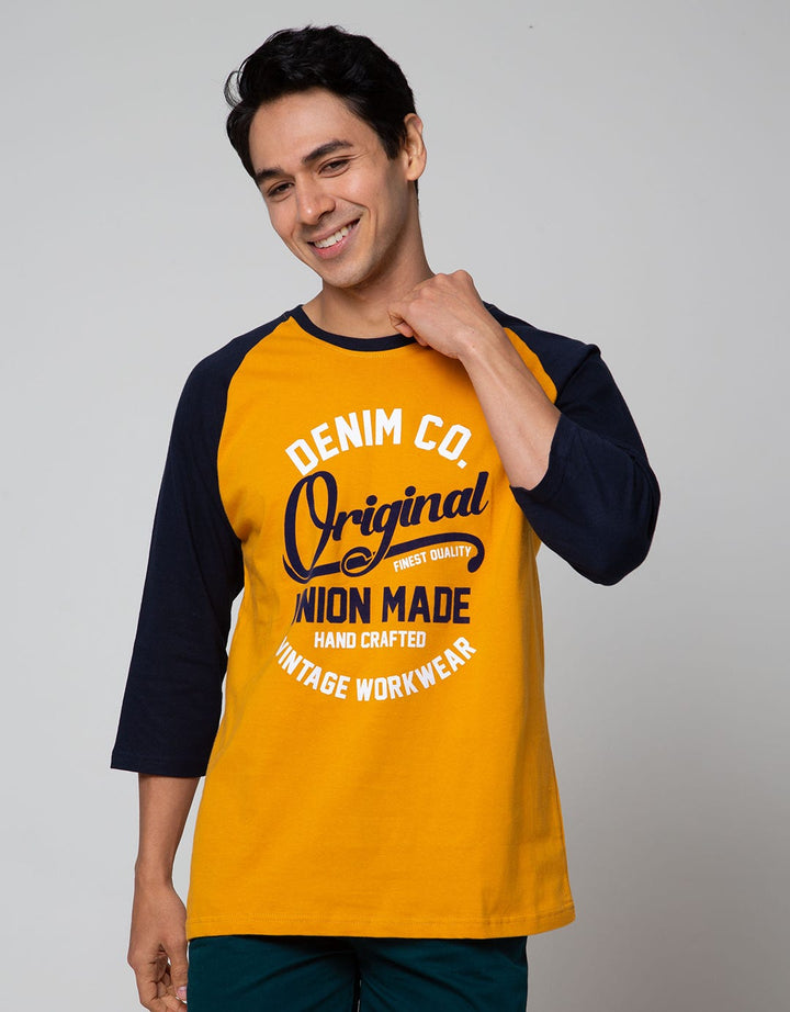 T Zone 3/4 Raglan T-Shirt Original Union