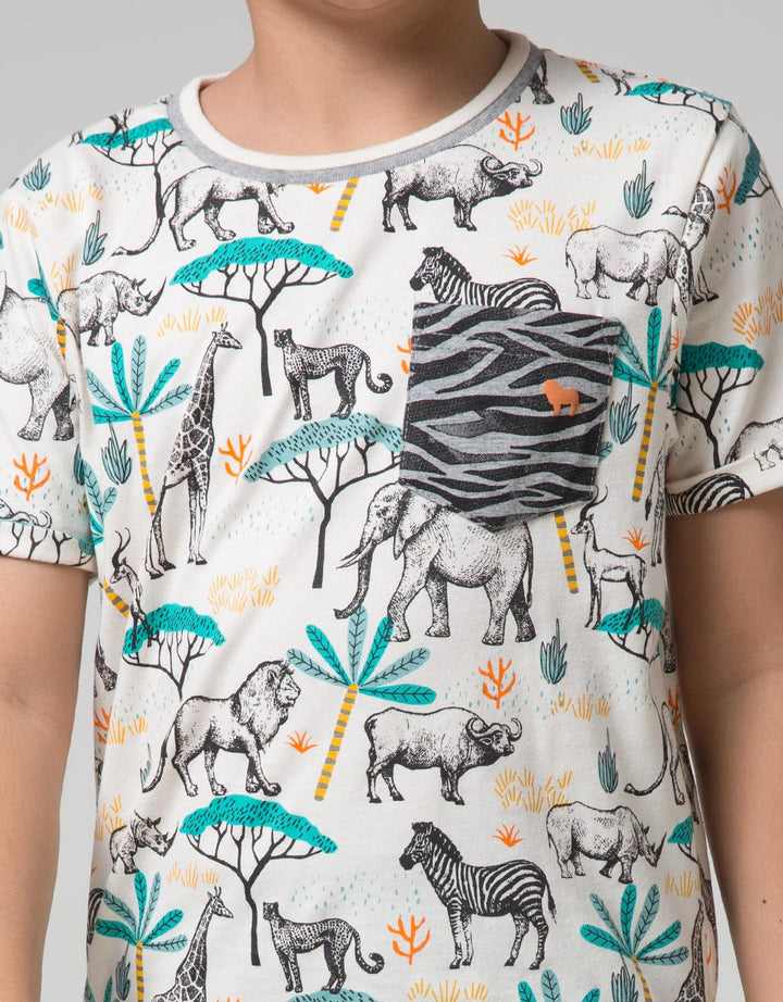 SS T-SHIRT AOP ANIMA