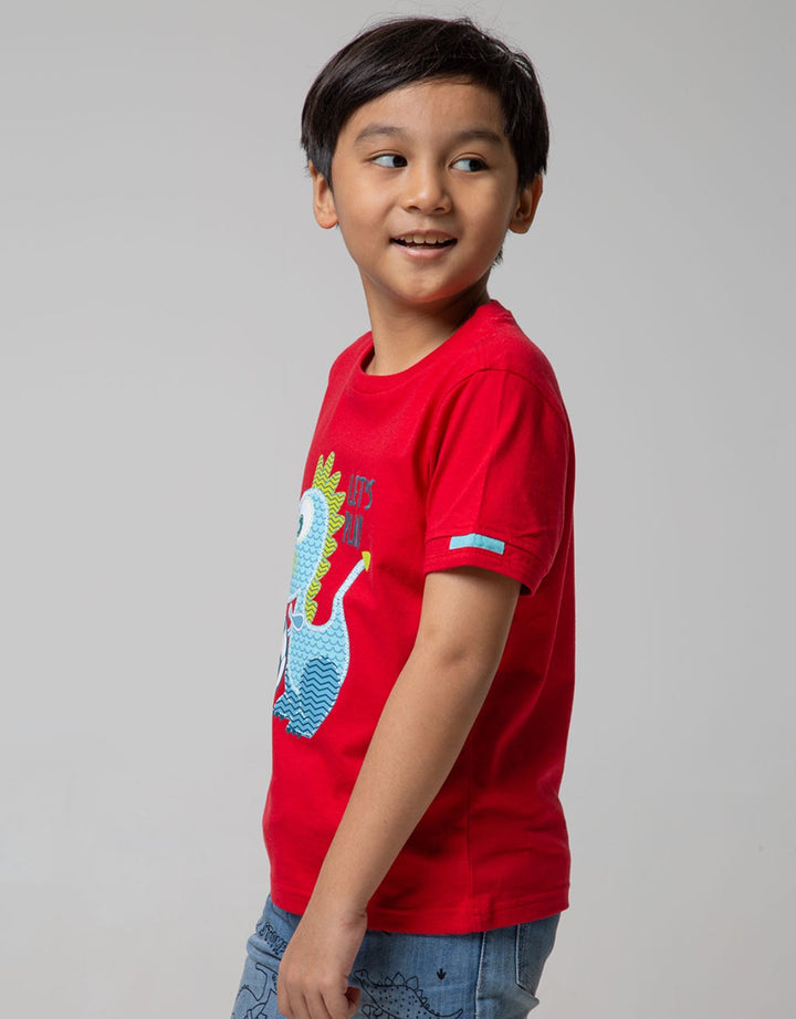 SS T-SHIRT DINO LETS