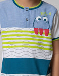 SS T-SHIRT HENLEY DI