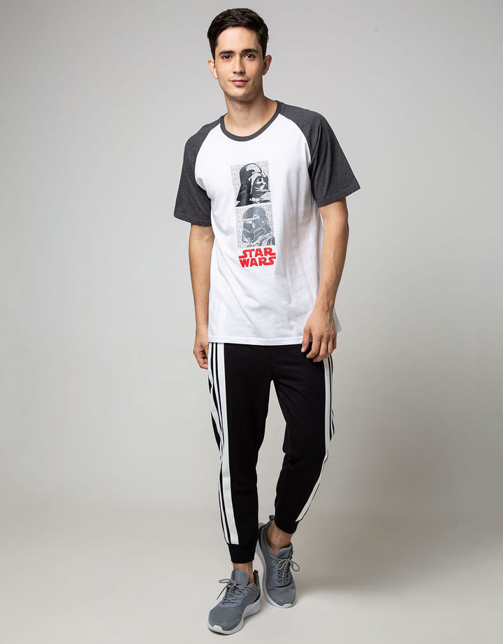 Star Wars Kaos Raglan Pria