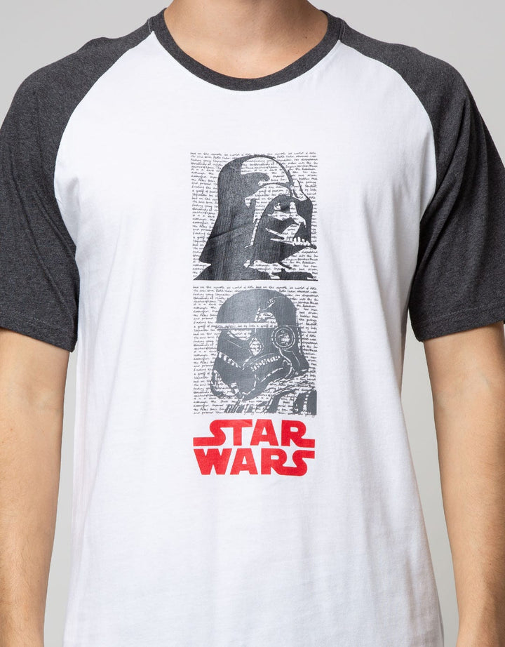 Star Wars Kaos Raglan Pria