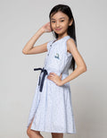 SS MIDI DRESS LEHER