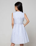 SS MIDI DRESS LEHER