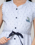 SS MIDI DRESS LEHER