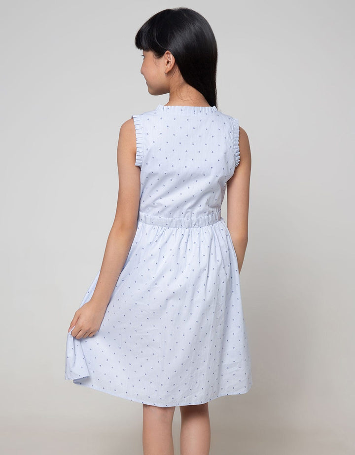 SS MIDI DRESS LEHER