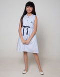 SS MIDI DRESS LEHER