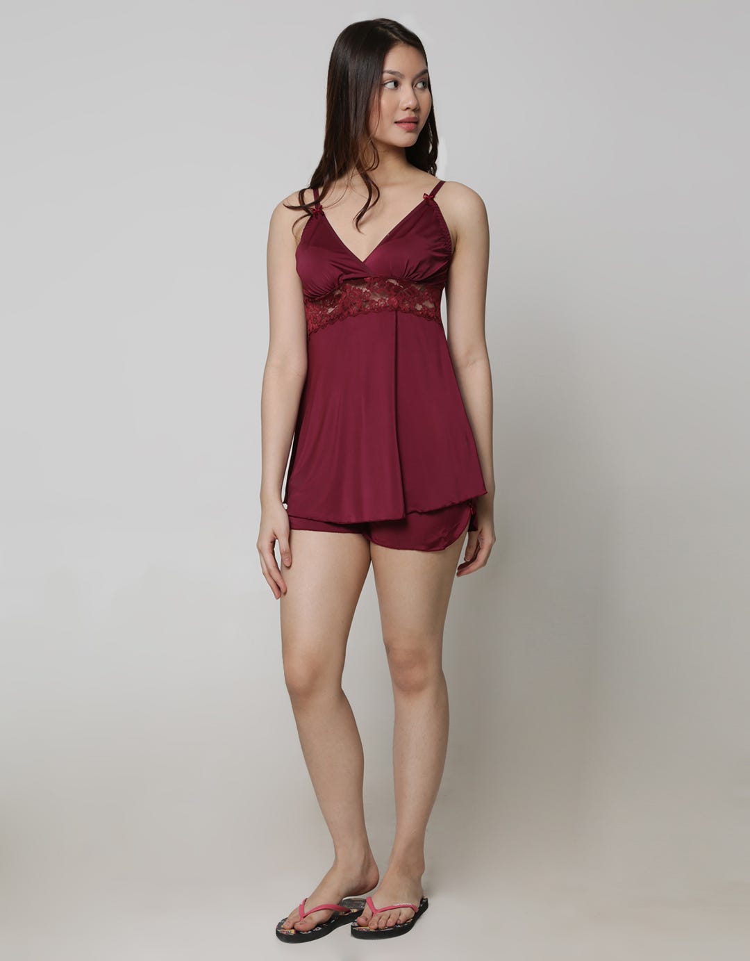 TOP BOXER LACE