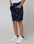 Little M Short Pants Crop Woven Shark