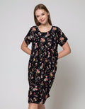 St. Yves Short Sleeve Midi Dress