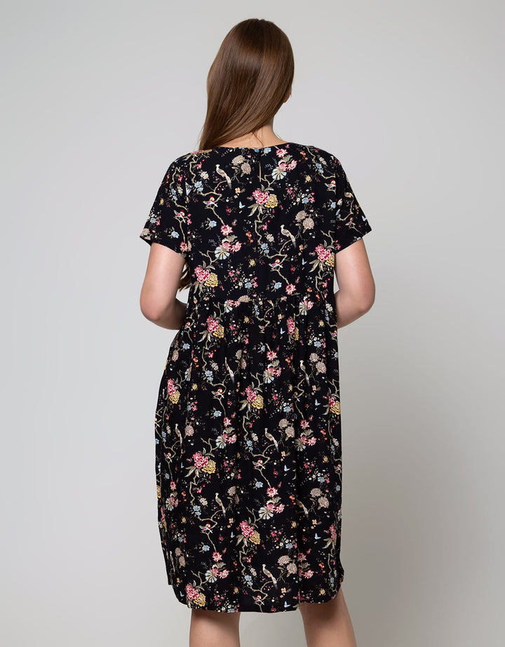 St. Yves Short Sleeve Midi Dress