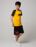 Character Batman Raglan T-shirt Fullprint Embroidered Logo