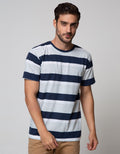 Details Short Sleeve T-Shirt Stripe Rotari