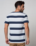 Details Short Sleeve T-Shirt Stripe Rotari