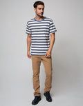 Details Short Sleeve T-Shirt Stripe