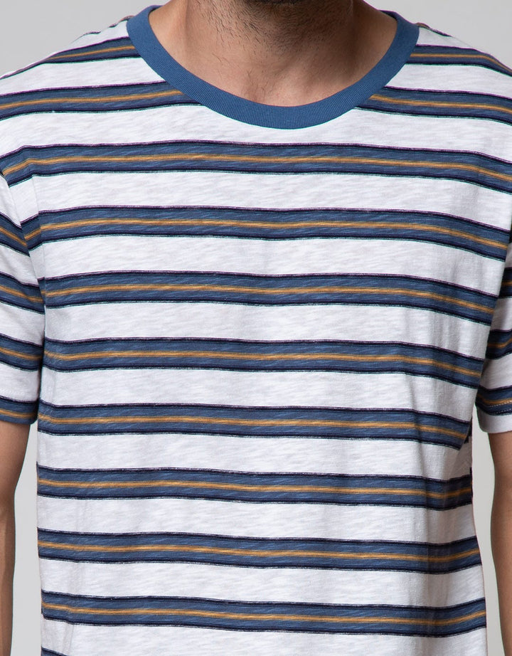 Details Short Sleeve T-Shirt Stripe