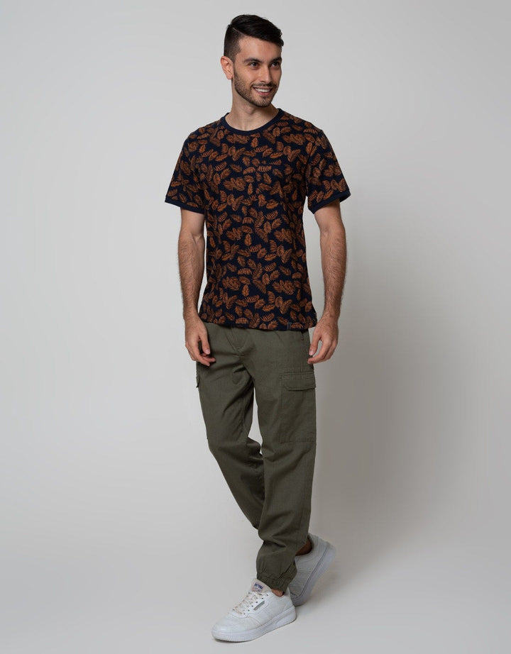 Details Short Sleeve T-Shirt Full Print