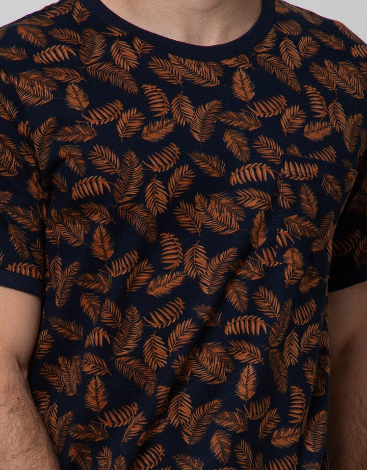 Details Short Sleeve T-Shirt Full Print