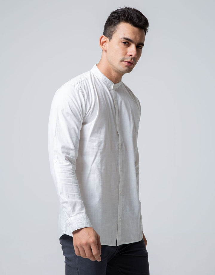 SS SHIRT LINEN LOOK