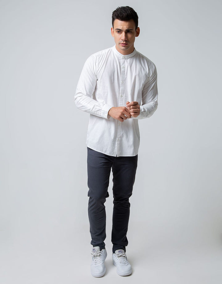 SS SHIRT LINEN LOOK