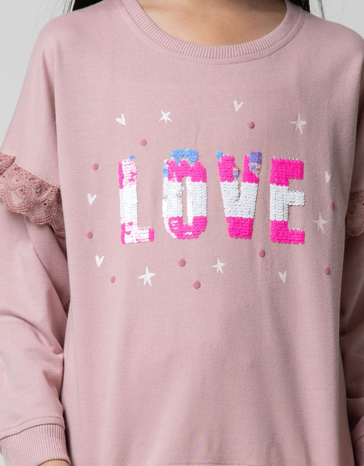 SWEATSHIRT SEQUIN LO