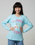 LS T-SHIRT KI FLOWER