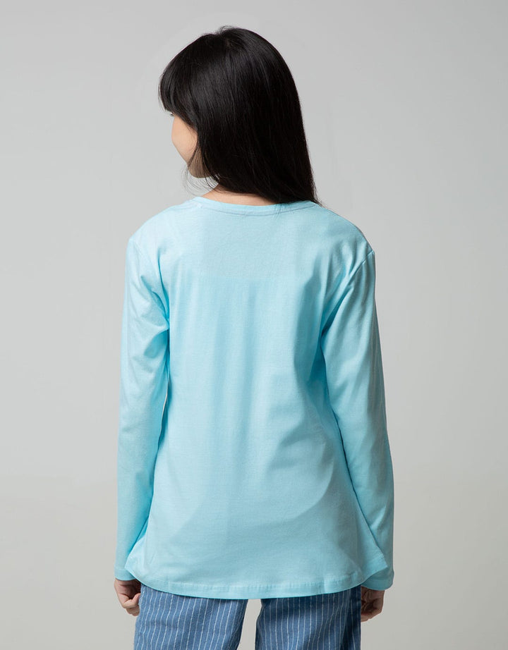 LS T-SHIRT KI FLOWER