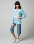 LS T-SHIRT KI FLOWER