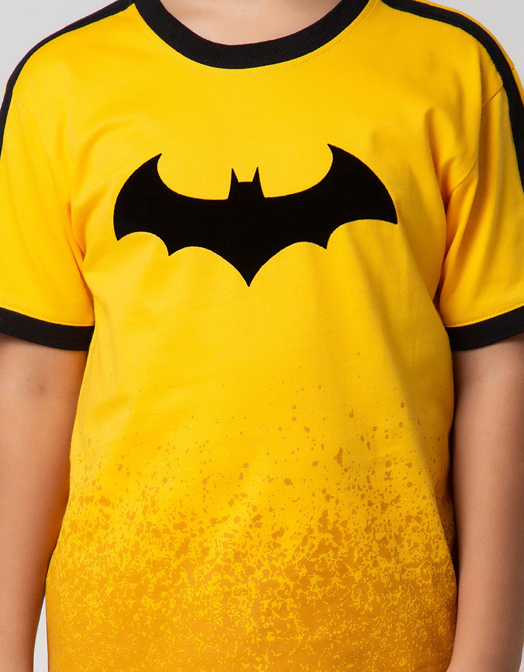 Batman Character Flocking Logo T-Shirt