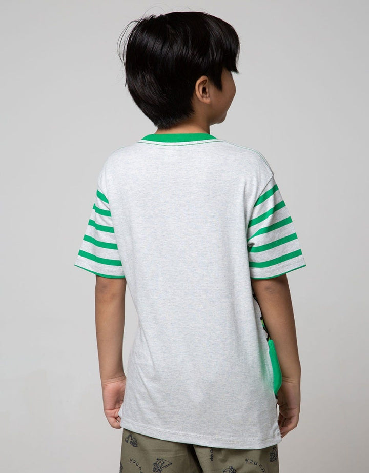 SS T-SHIRT DINO APPLI