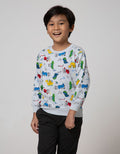 FULLPRINT SWEATER IN
