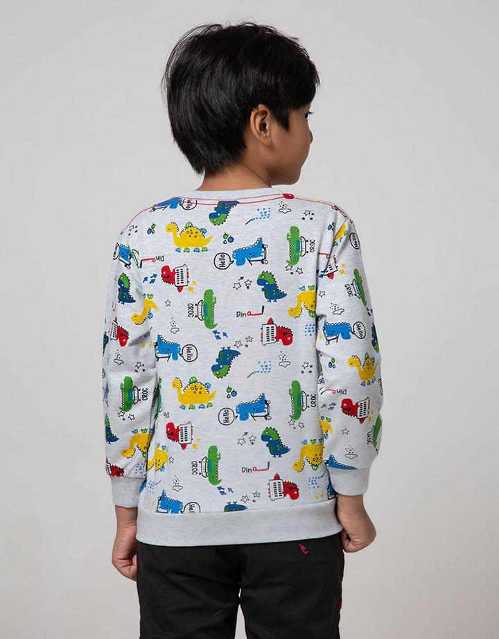 FULLPRINT SWEATER IN