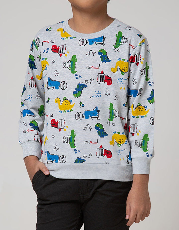 FULLPRINT SWEATER IN