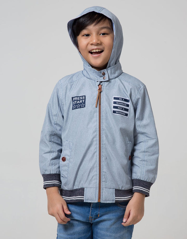 PRINTED PARACHUTE JACKET