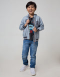 PRINTED PARACHUTE JACKET