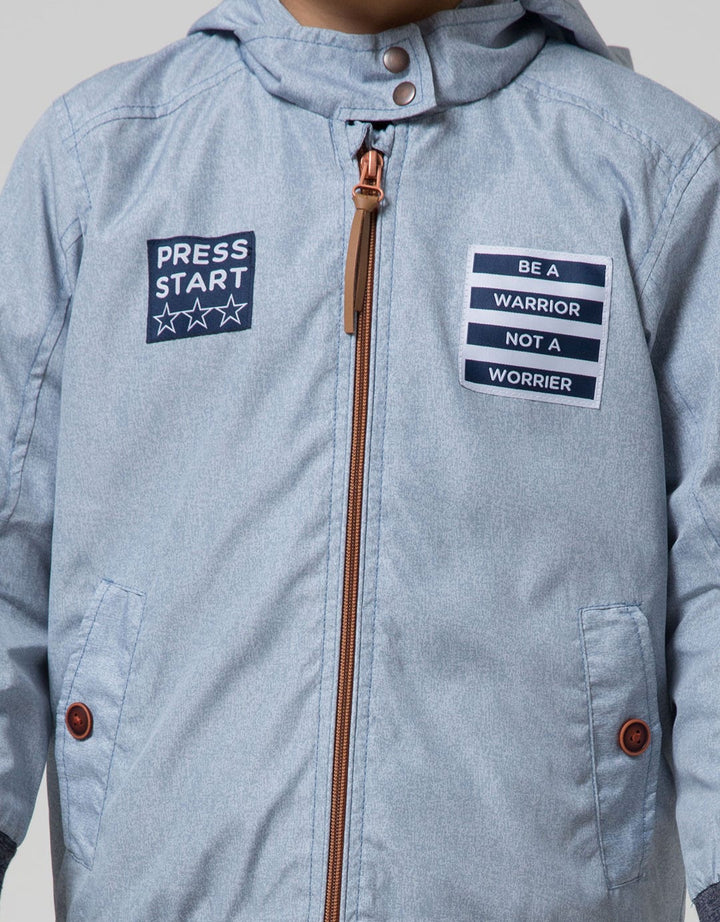 PRINTED PARACHUTE JACKET