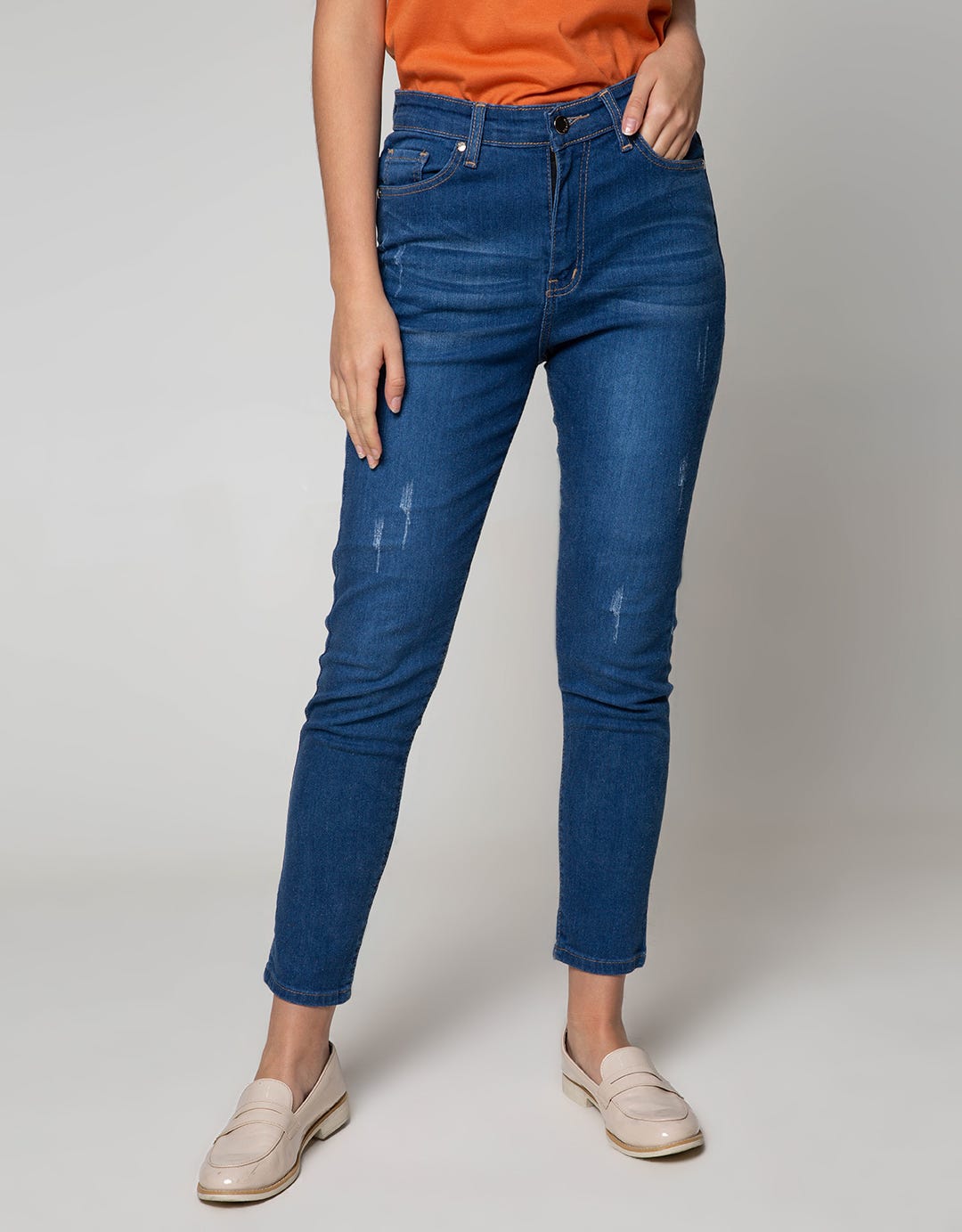 DENIM LONG PANTS