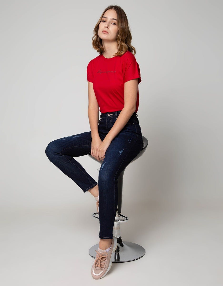 DENIM LONG PANTS