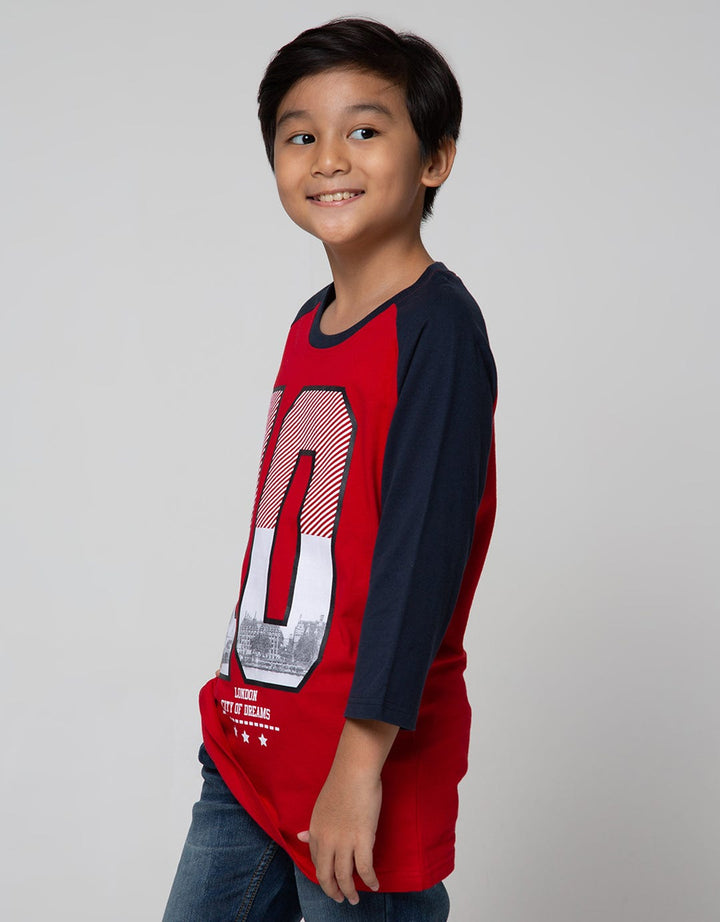 Nevada Long Sleeve Raglan T-Shirt Basic 10